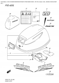 420L  -  Engine  Cover  (Df20At  P01) (420L -   () (Df20At P01))