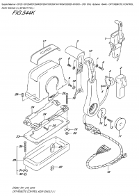 544K  -  Opt:remote  Control  Assy  Single  (1)  (Df20At  P01) (544K -    ,  (1) (Df20At P01))