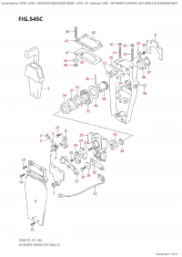 545C - Opt:remote Control Assy Single (2)  (Df20Ar,Df20At) (545C -    ,  (2) (Df20Ar, Df20At))