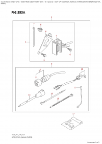 553A  -  Opt:electrical  (Manual  Starter)  (M-Starter,Df9.9B,Df15A, (553A - :  ( ) (   , Df9.9B, Df15A,)