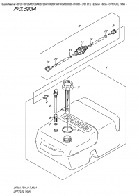 583A  -  Opt:fuel  Tank (583A - :  )