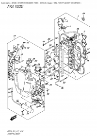 163E  -  Throttle Body  (Df225T  E01) (163E -   (Df225T E01))