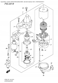 301A  -  Starting Motor (301A -  )