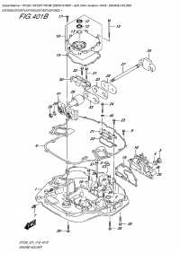 401B  -  Engine Holder  (Df200Z)(Df225T)(Df225Z)(Df250T)(Df250Z) (401B -   (Df200Z) (Df225T) (Df225Z) (Df250T) (Df250Z))
