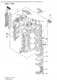 113A  -  Cylinder Block (113A -  )