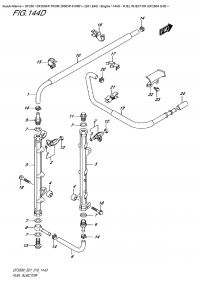144D - Fuel Injector (Df250A E40) (144D -   (Df250A E40))