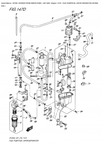 147D - Fuel Pump/fuel Vapor Separator (Df250A (147D -   /    (Df250A)