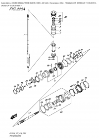 220A - Transmission (Df300A Up To Vin.612132, (220A -  (Df300A  To Vin.612132,)