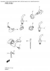 315J  -  Sensor (Df250T E01) (315J -  (Df250T E01))