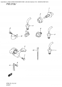 315J  -  Sensor (Df250T  E01) (315J -  (Df250T E01))