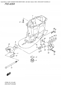 405A - Drive Shaft Housing (X) (405A -    (X))