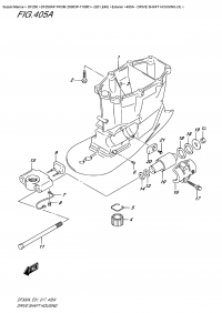 405A  -  Drive Shaft  Housing  (X) (405A -    (X))