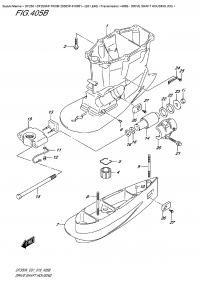 405B - Drive Shaft Housing (Xx) (405B -    (Xx))