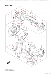 520A - Opt:flush Mount Remocon (020,021) (520A - :   Remocon (020, 021))