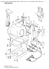 541A  -  Opt:remote  Control  Assy  Dual  (1) (541A - :     Dual (1))