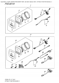 601A  -  Opt:multi  Function  Gauge  (1) (601A - : multi Function Gauge (1))