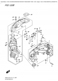 122B  -  Intake  Manifold  (Df25Ar  P01) (122B -   (Df25Ar P01))