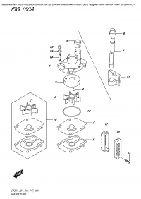 160A - Water  Pump  (Df25A  P01) (160A -   (Df25A P01))