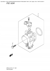 163A - Throttle Body (163A -  )