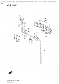 206B  -  Clutch  Rod  (Df25Ar  P01) (206B -   (Df25Ar P01))