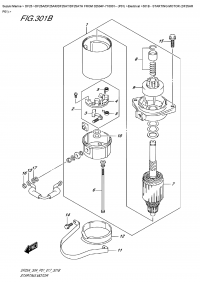 301B  -  Starting  Motor  (Df25Ar  P01) (301B -   (Df25Ar P01))