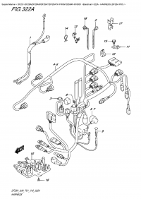 322A - Harness (Df25A  P01) (322A -   (Df25A P01))