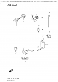 334B  -  Sensor/switch  (Df25Ar  P01) (334B -    (Df25Ar P01))