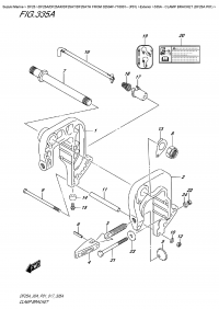 335A  -  Clamp  Bracket  (Df25A  P01) (335A -   (Df25A P01))