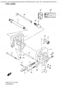335A -  Clamp  Bracket  (Df25A  P01) (335A -   (Df25A P01))
