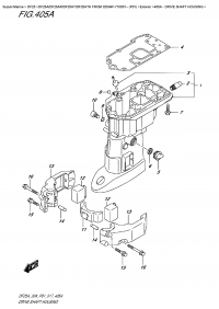 405A -  Drive  Shaft  Housing (405A -   )