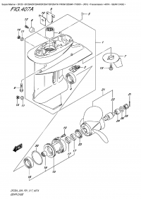 407A  -  Gear  Case (407A -   )