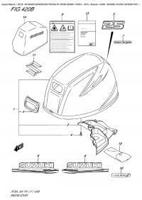 420B  -  Engine  Cover  (Df25Ar  P01) (420B -   () (Df25Ar P01))