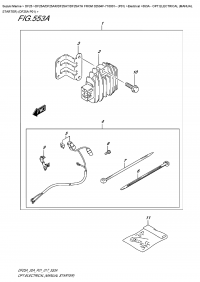 553A  -  Opt:electrical  (Manual  Starter)  (Df25A  P01) (553A - :  ( ) (Df25A P01))
