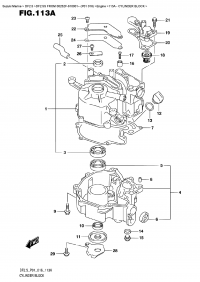 113A - Cylinder Block (113A -  )