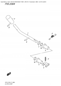 208A - Clutch Lever (208A -  )