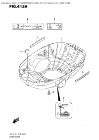 412A - Lower Cover (412A -   )