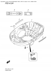 412A - Lower Cover (412A -   )