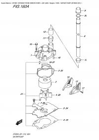 160A - Water Pump (Df300A E01) (160A -   (Df300A E01))