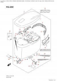 420C  -  Engine  Cover ((021,022): (420C -   () ( (021, 022) :)
