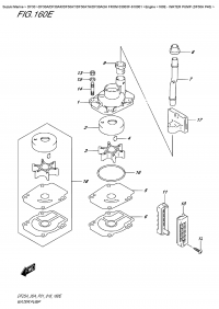 160E  -  Water  Pump  (Df30A  P40) (160E -   (Df30A P40))