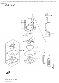 160F  -  Water  Pump  (Df30Ar  P01) (160F -   (Df30Ar P01))
