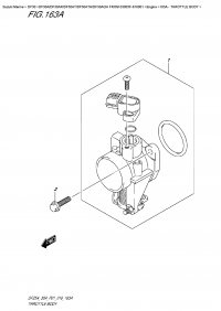 163A - Throttle Body (163A -  )