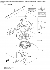 167A  -  Recoil  Starter (167A -  )