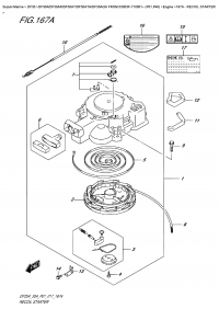 167A  -  Recoil  Starter (167A -  )