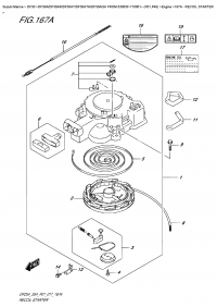 167A  -  Recoil  Starter (167A -  )