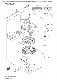 167A -  Recoil  Starter (167A -  )