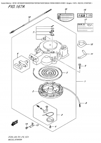 167A -  Recoil  Starter (167A -  )