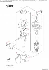 301C  -  Starting Motor (301C -  )