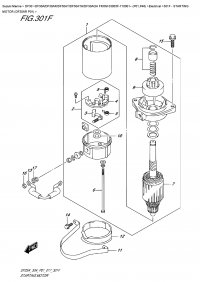 301F  -  Starting  Motor  (Df30Ar  P01) (301F -   (Df30Ar P01))