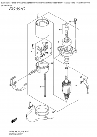 301G  -  Starting  Motor  (Df30At  P01) (301G -   (Df30At P01))